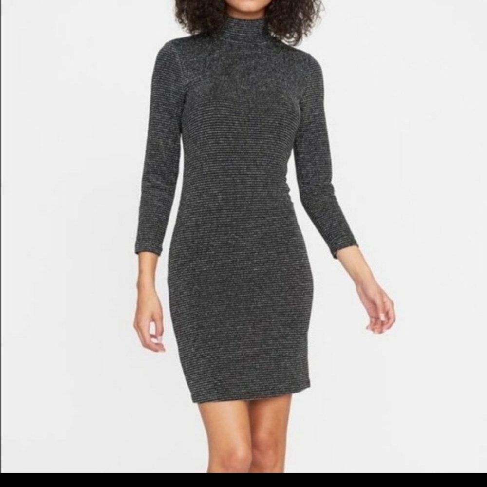 Sanctuary Forget Me Not Black & Silver Dress